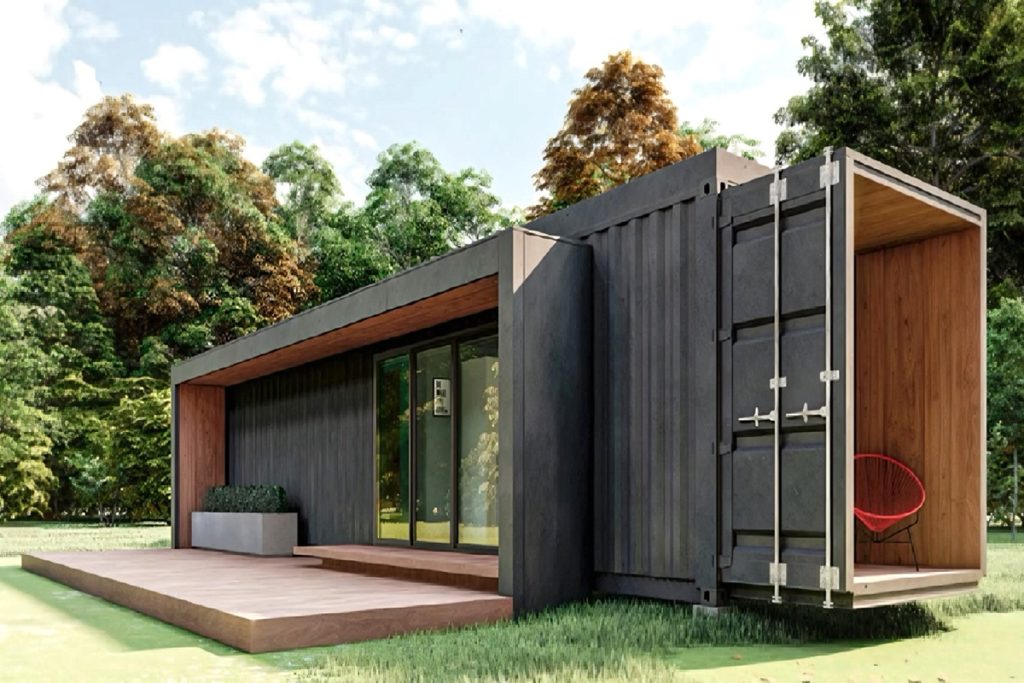 40ft High Ceiling Container House Model 2