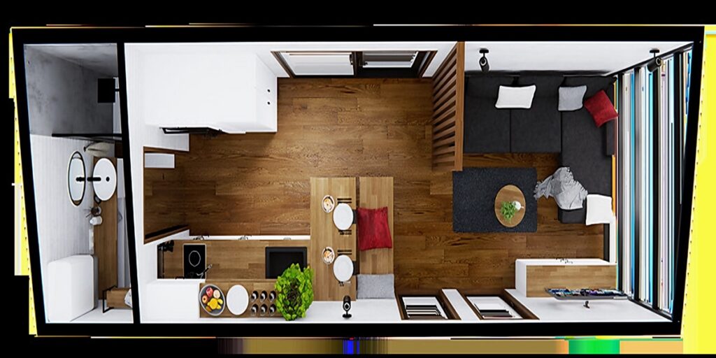 Home Office Flexible Working Methods with Mobile Luna