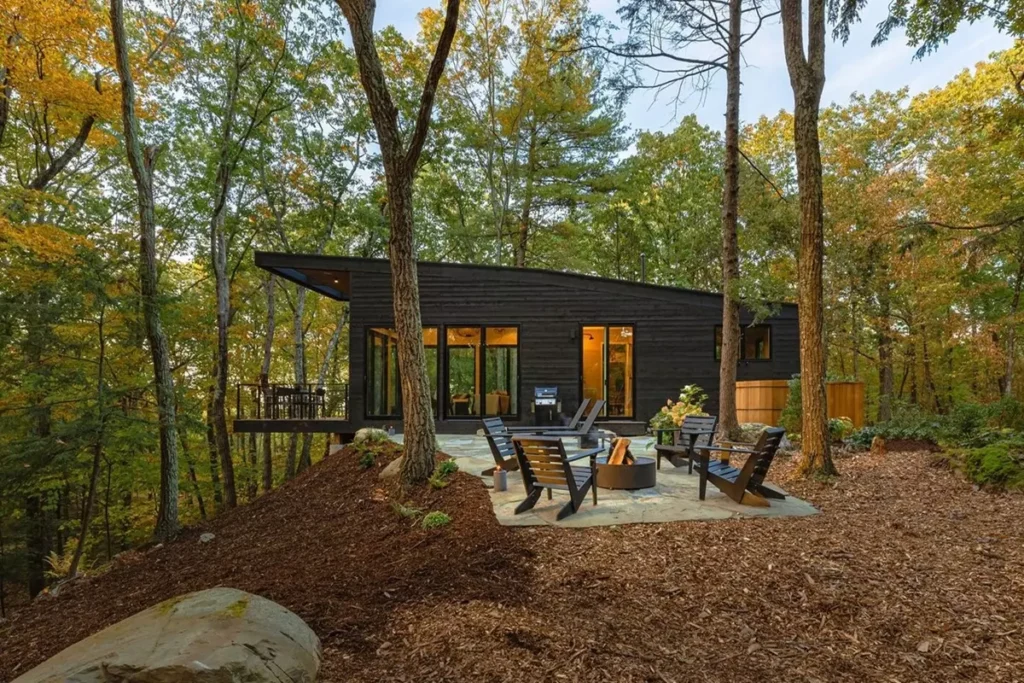 Cozy 75m2 Cabana Forest Cabin in Rhinebeck