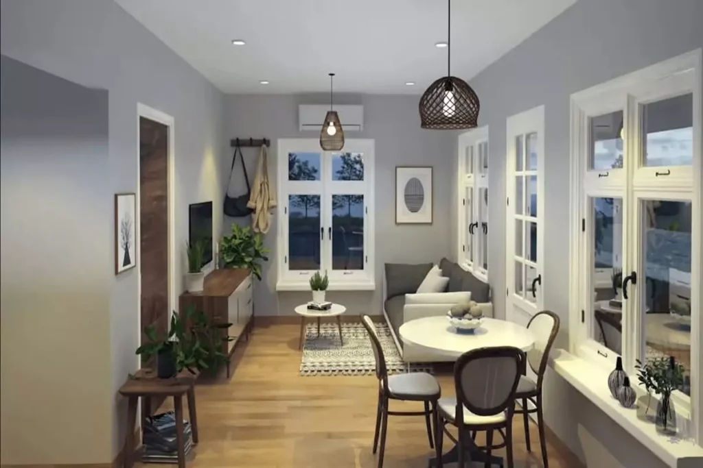 30m² small apartment interior design tour 6