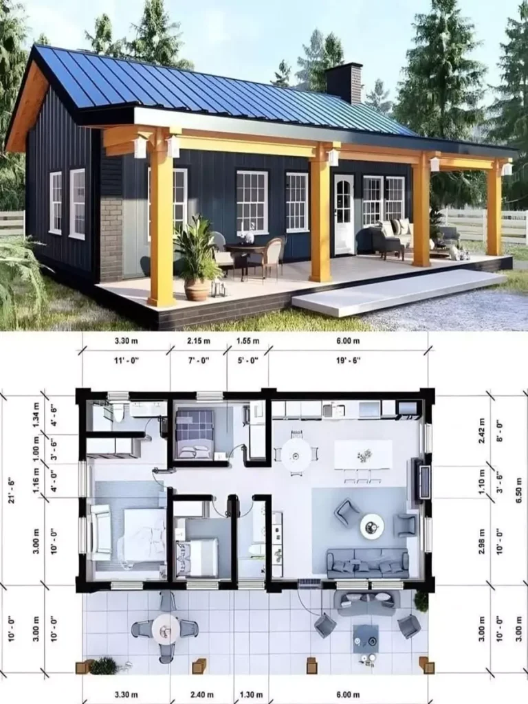 workable 25 sqm small cabin plans 5