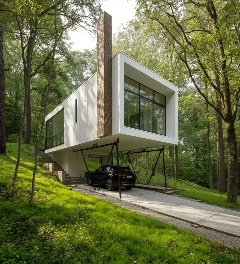 50 m² modern country house design ideas 5