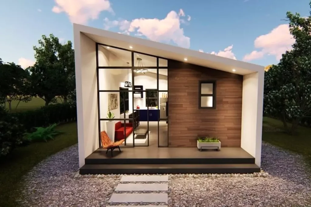 Cozy Tiny House 46 m2 Impressive Design