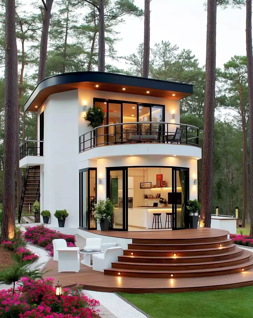 beautiful 500 sq ft two story tiny house model 3