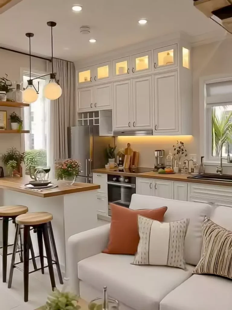 Elegant 2-Story Tiny House Design Idea: Perfect Harmony of Comfort and Aesthetics