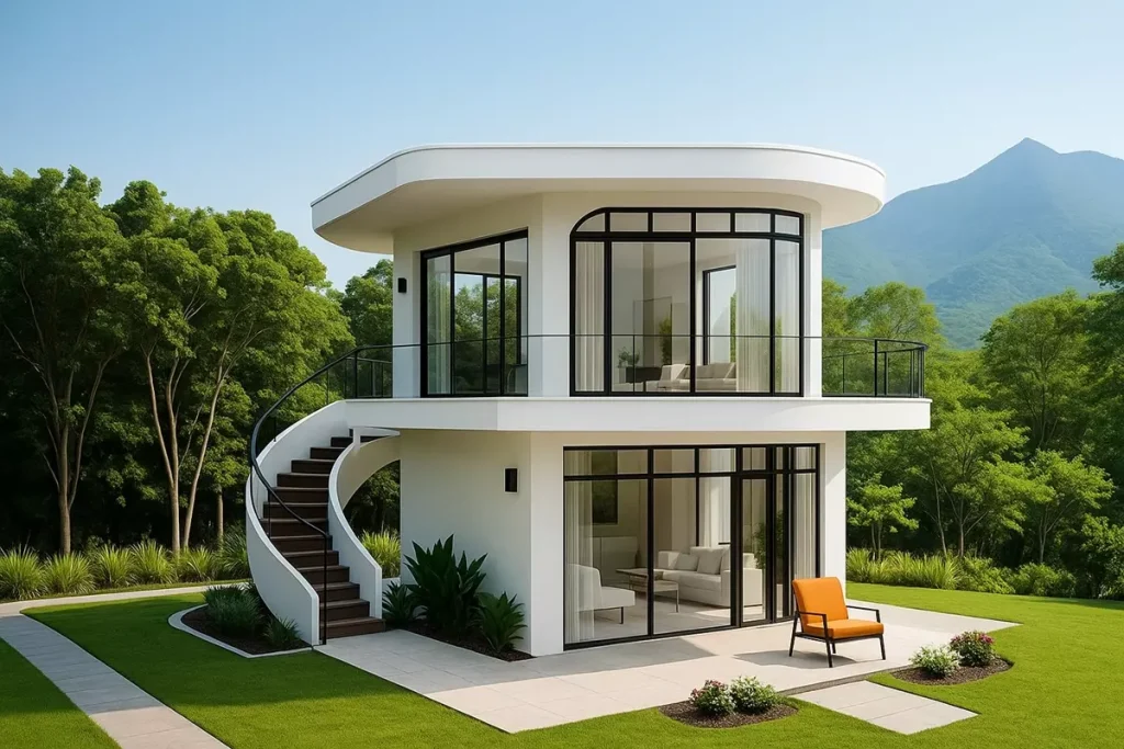 Easy 80 m² Duplex Summer House Example: The Smart Living Space of the Future