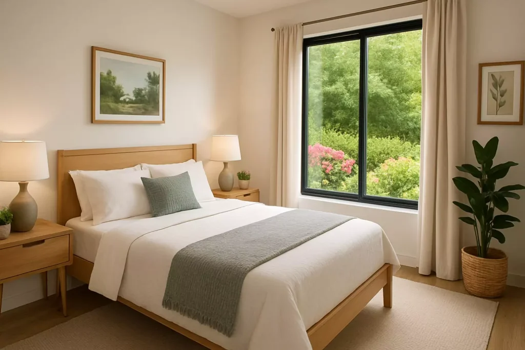 Simple 35 m² Two Story Tiny House Model: Comfortable Minimalist Living Space