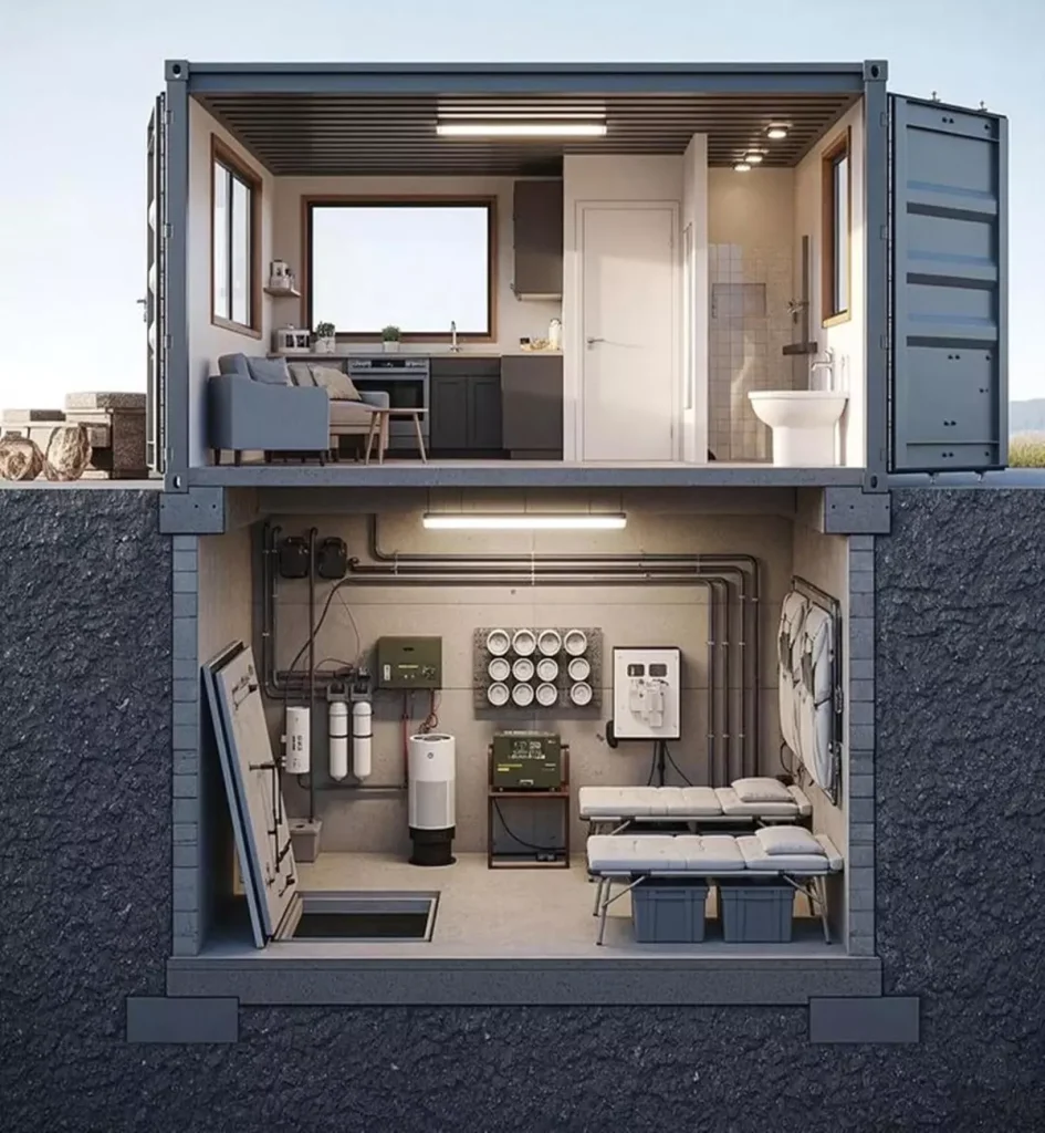 20 m² simple shelter design ideas what should be in an underground shelter 5