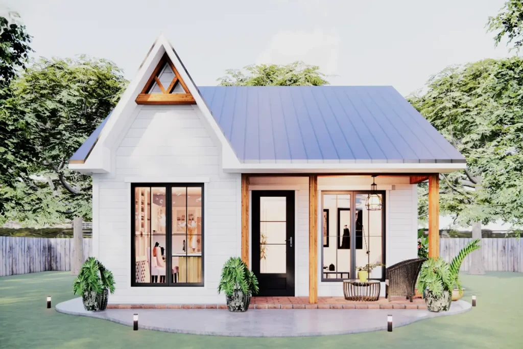 Comfortable 6m x 6m Country House Model: Maximum Performance in Minimalist Homes