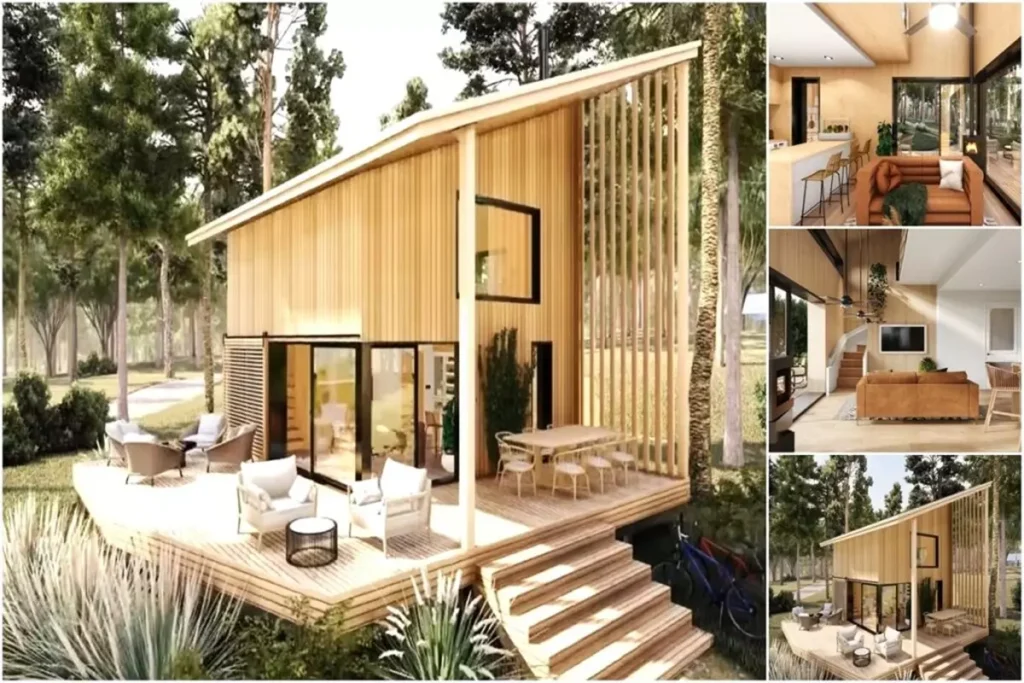 50m2 Zero Carbon Prefab House Examples: How to Reduce Carbon Footprint?