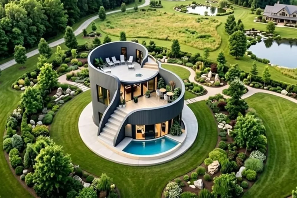 Future Architectural Trends: Nature-Inspired Round House Design