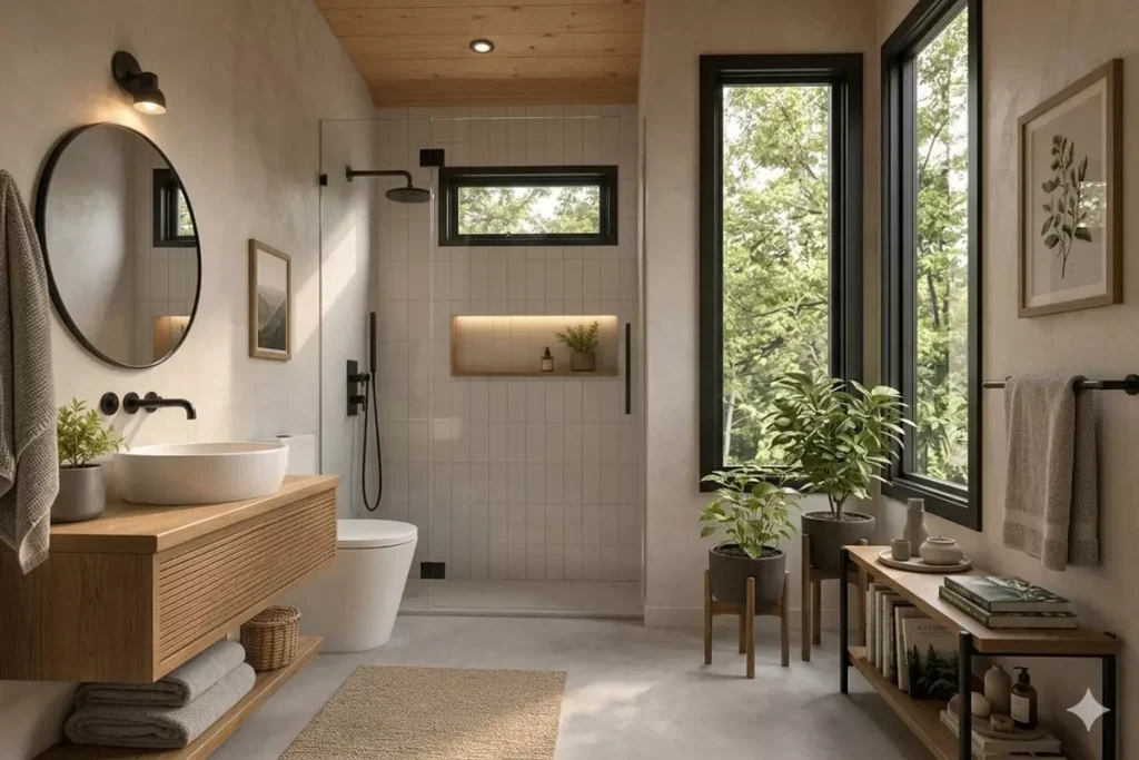 Nature-Integrated 2-Story 20 m² Tiny House: Sustainable Minimalist Living Ideas