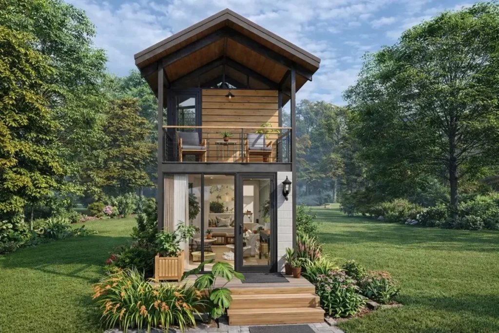 nature-integrated-2-story-20-m²-tiny-house-sustainable-minimalist-living-ideas