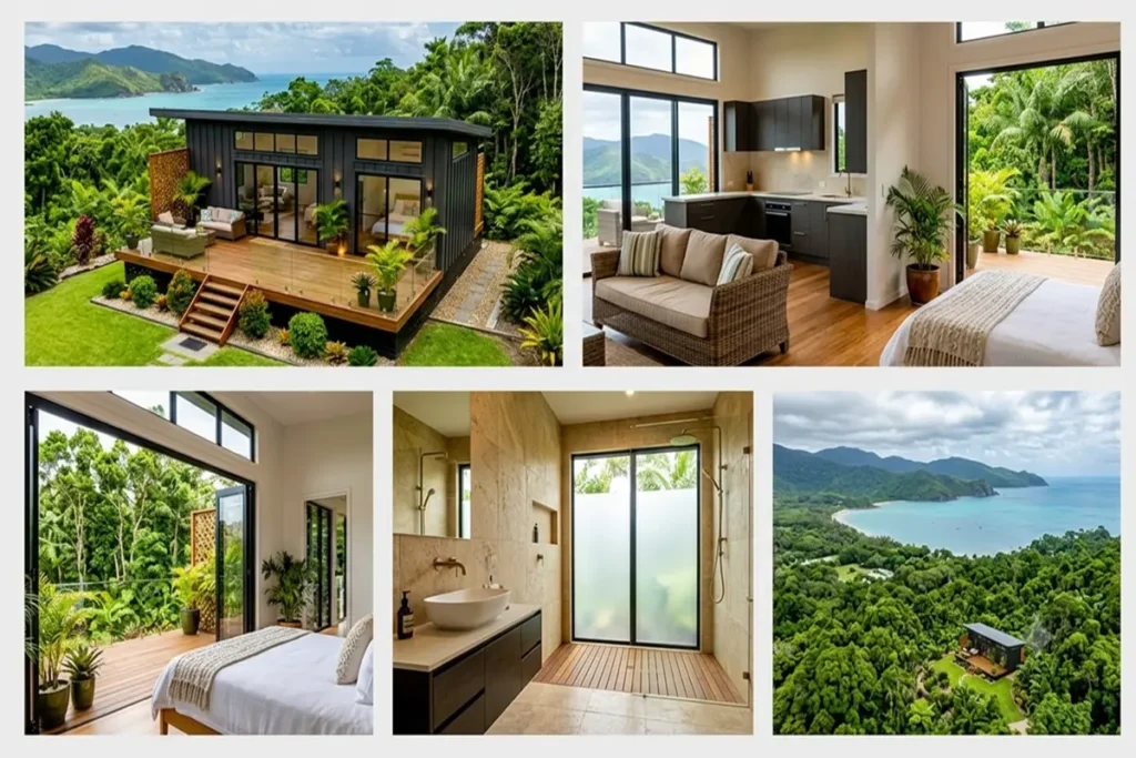 Modern 550 SQ FT Tiny House Model: Discover Minimalist Living Ideas