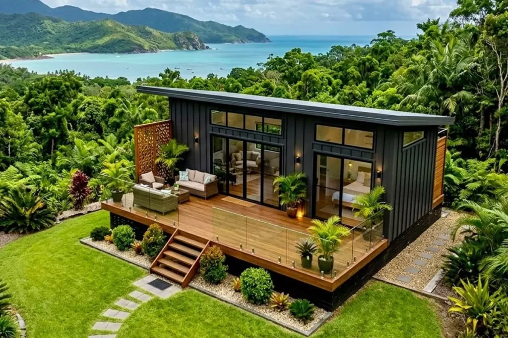 Modern 550 SQ FT Tiny House Model: Discover Minimalist Living Ideas